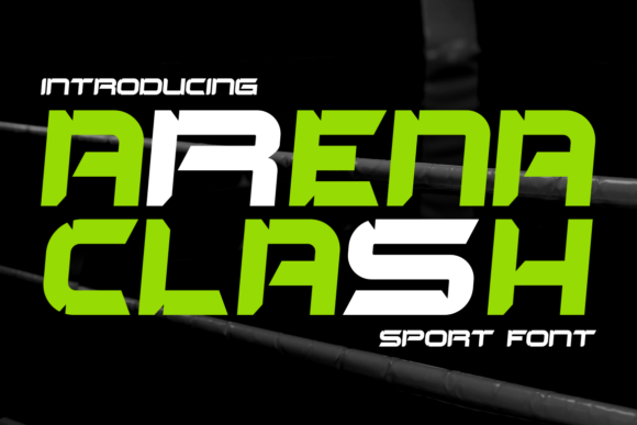 Arena Clash: The Sport Display Font for Bold Campaigns