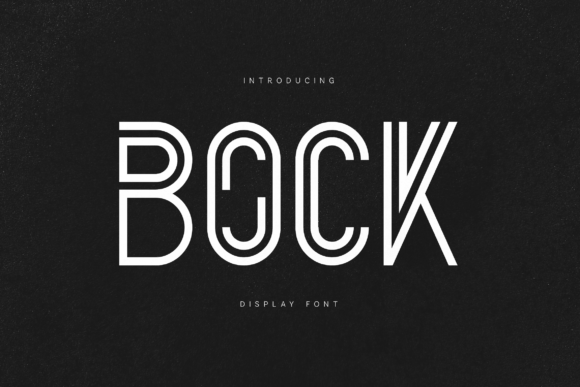 Bock Font: Bold Display Type for Modern Campaigns