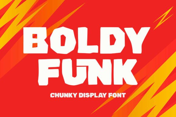 Boldy Funk Typeface for Modern Web Design