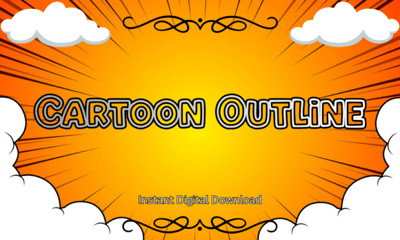 Cartoon Outline Font Review for Playful Brands