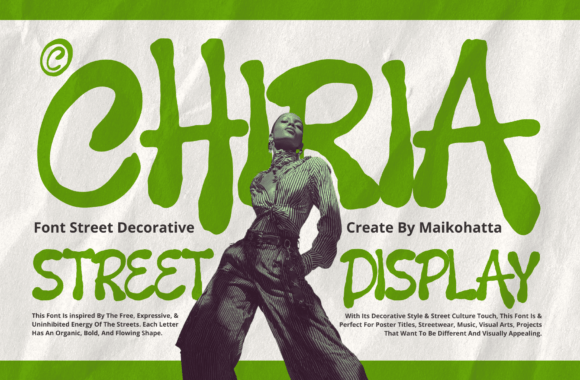 Chiria: The Ultimate Street Decorative Display Font