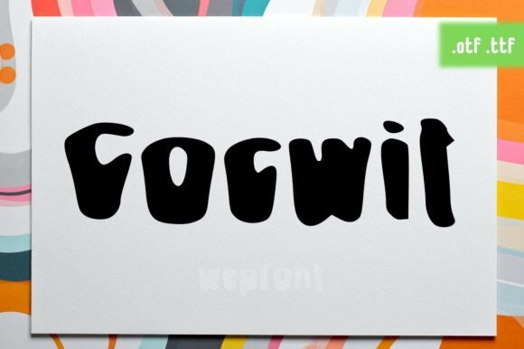 Cocwit Typeface for Retro Branding