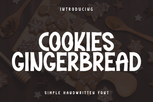 Cookies Gingerbread: A Warm Display Font for Branding