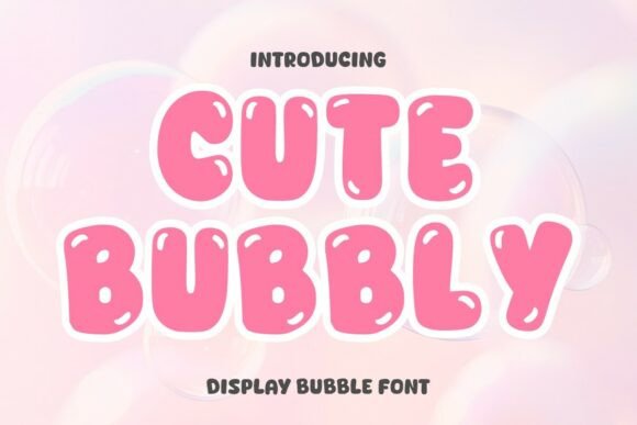 Cute Bubbly Font for Playful Branding