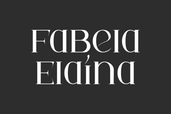 Fabela Elaina: The Premium Serif Typeface for Luxury Branding