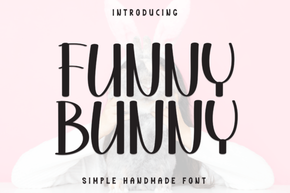 Funny Bunny: A Display Font for Handmade Brands
