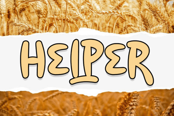 Helper: The Bold Display Font for Scroll-Stopping Content