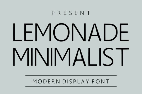 Lemonade Minimalist Font Review for Modern Branding