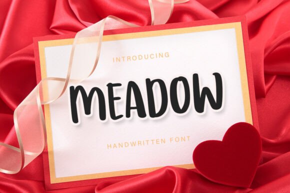 Meadow Font for Bold Campaign Headlines