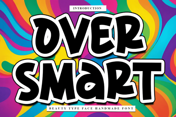 Over Smart: A Rhythmic Script Font for Modern Brands