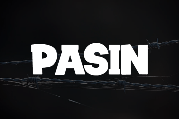 Pasin: A Modern Display Typeface for Digital Branding