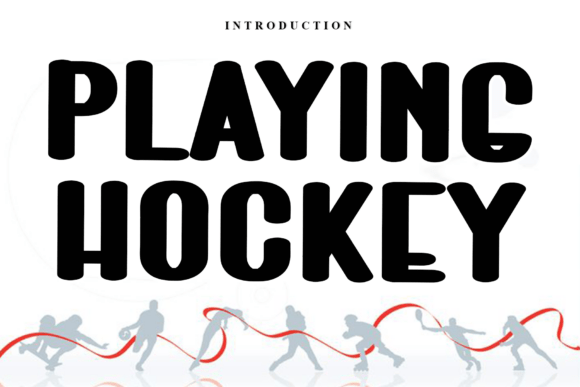 Playing Hockey: A Warm Display Font for Modern Editorial Design