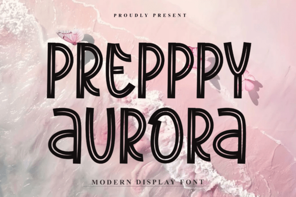 Prepppy Aurora: A Bouncy Handwritten Font for Editorial Design