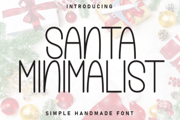 Santa Minimalist Font for Professional Branding