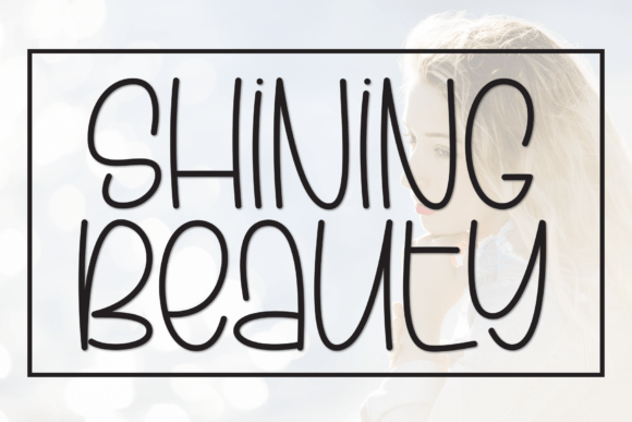 Shining Beauty Font for Elegant Branding