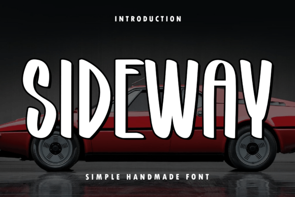 Sideway: A Modern Script Font for Makers