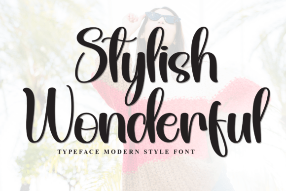 Stylish Wonderful: The Perfect Handwritten Display Font