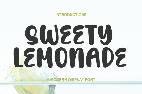 Sweety Lemonade Font for Elegant Business Branding