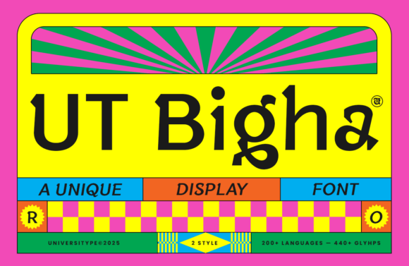 Ut Bigha: A Southeast Asian Display Typeface for Makers