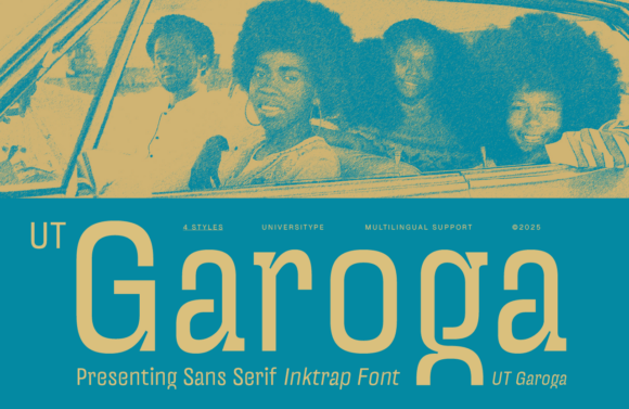 Ut Garoga: A Retro-Chic Display Font for Modern Web Design