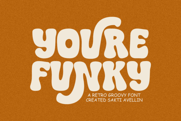 Youre Funky: The Bold Display Font for Viral Social Content