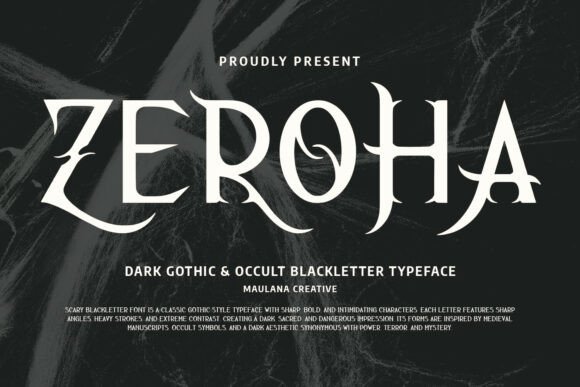 Zeroha Font Review: A Sharp Serif for Modern Branding